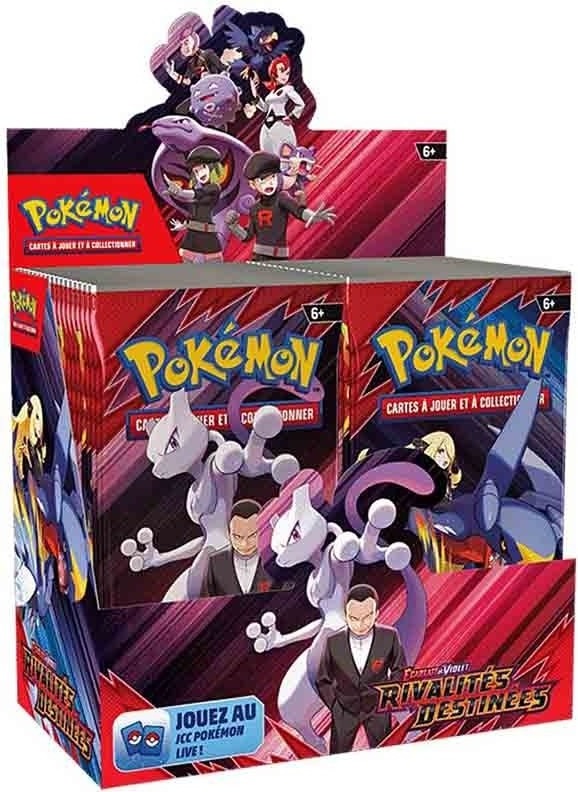 Pokémon - Display 36 Boosters Rivalités Destinées EV10 FR  - Cartes à collectionner