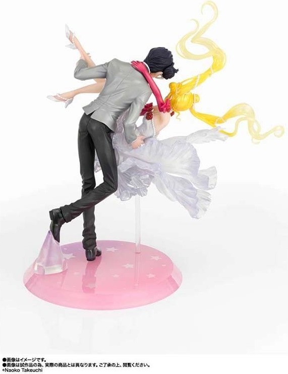 Sailor Moon - Figurines Usagi ＆ Tuxedo mask moonlight glow FZ  - SAILOR MOON