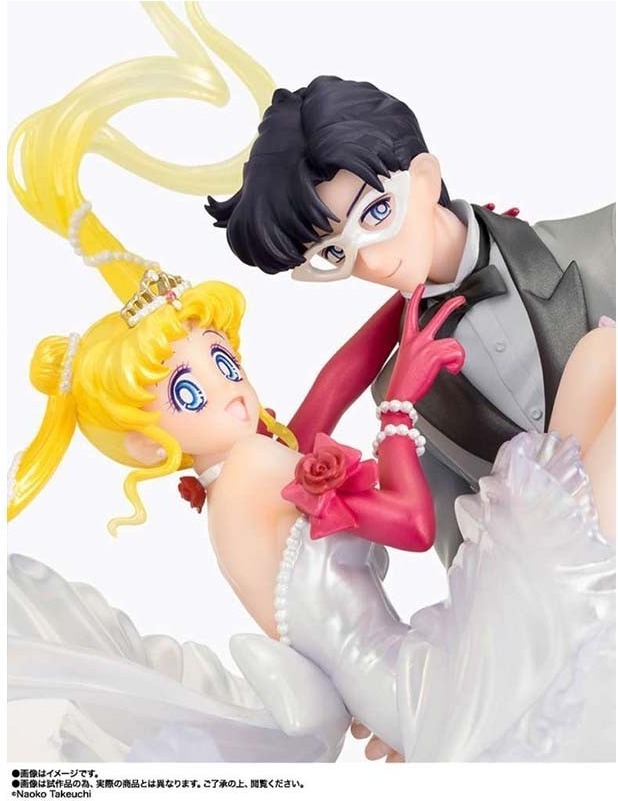 Sailor Moon - Figurines Usagi ＆ Tuxedo mask moonlight glow FZ  - SAILOR MOON