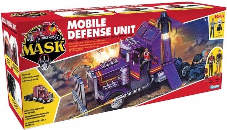 M.A.S.K - Véhicule Rhino & Matt Traker & Bruce Sato SDCC Ver  - AUTRES FIGURINES