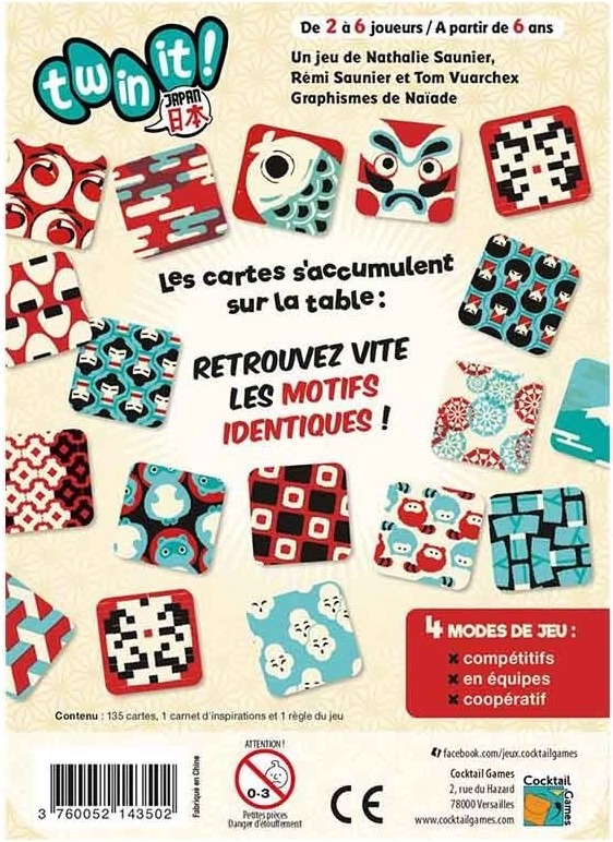 Jeu Twin It Japan  - AUTRES GOODIES