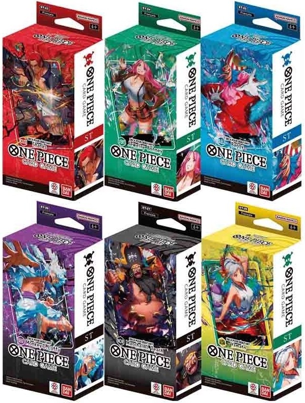 One Piece - Set 6 Deck 23-28 débutant version FR  -  ONE PIECE