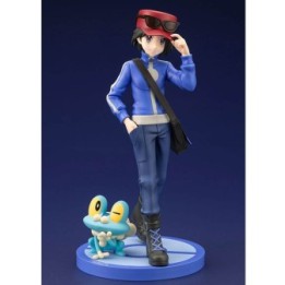 Pokémon - Figurine Kalem & Grenousse - ARTFXJ  -  MARIO BROS & CO