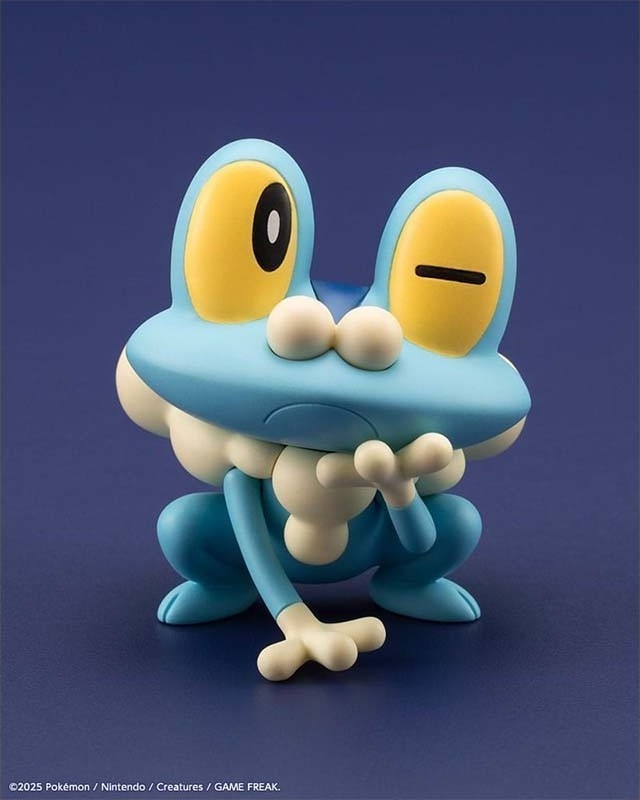 Pokémon - Figurine Kalem & Grenousse - ARTFXJ  -  MARIO BROS & CO
