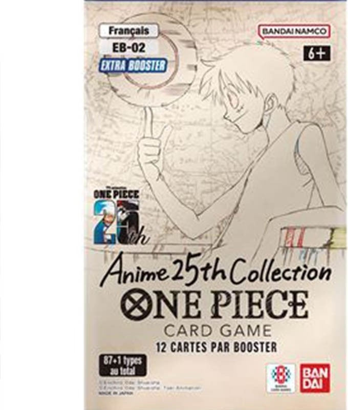 One Piece - Booster sous Blister EB-02 Anime 25th Collection FR  -  ONE PIECE