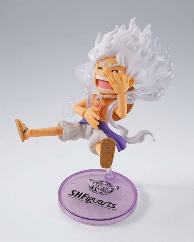 One Piece - Figurine Luffy Gear 5 - World collectable figure x s.h.figuarts  -  ONE PIECE