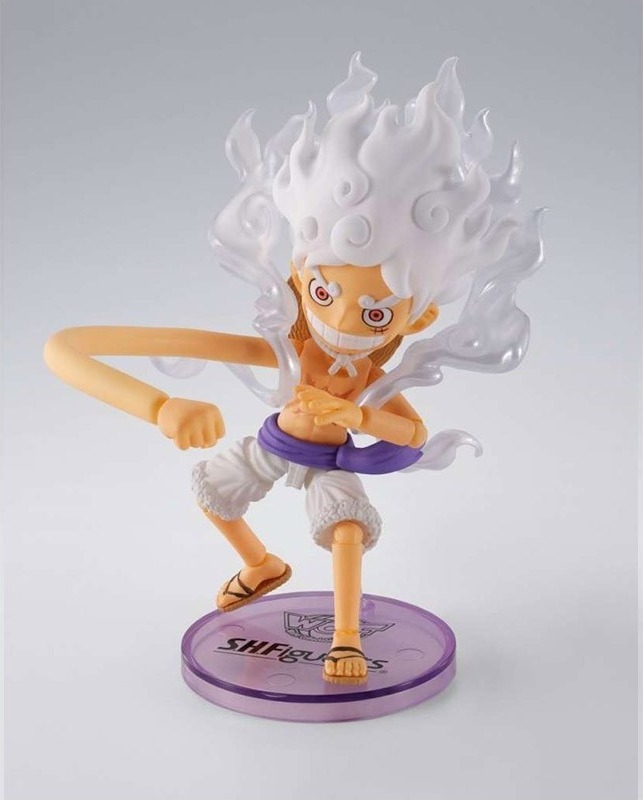 One Piece - Figurine Luffy Gear 5 - World collectable figure x s.h.figuarts  -  ONE PIECE