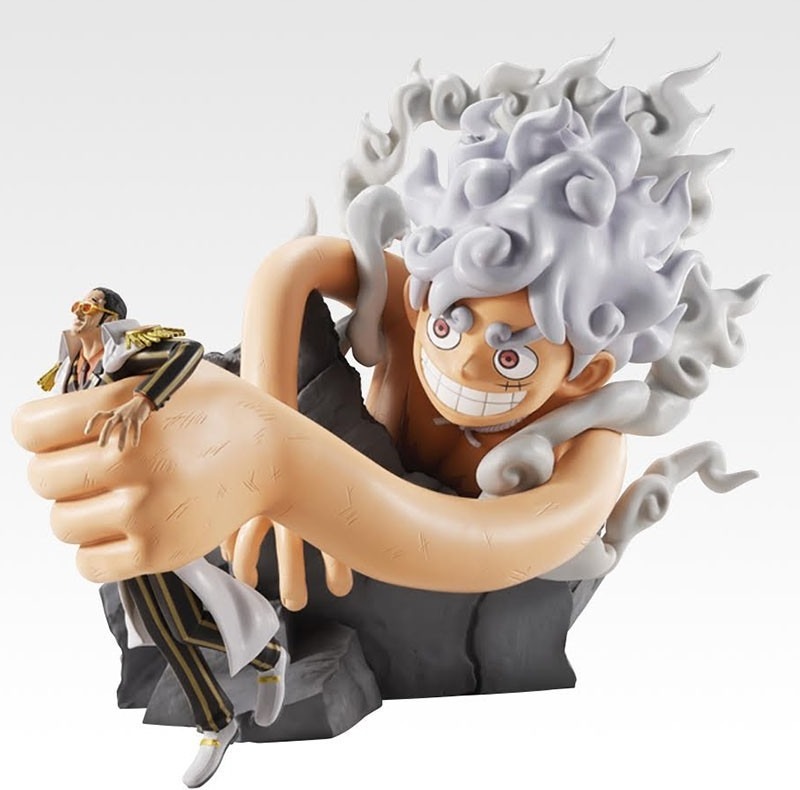 One Piece - Figurine Luffy & Borsalino - Ichibansho Burst of Energy  -  ONE PIECE