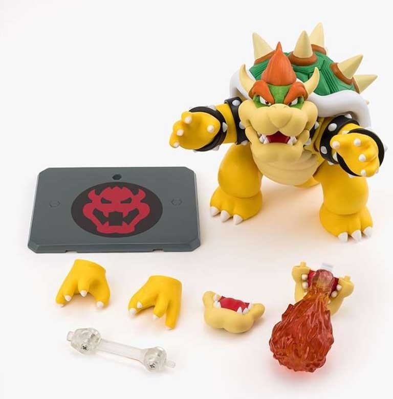 Super Mario Bros - Figurine Bowser - S.H Figuarts  -  MARIO BROS & CO