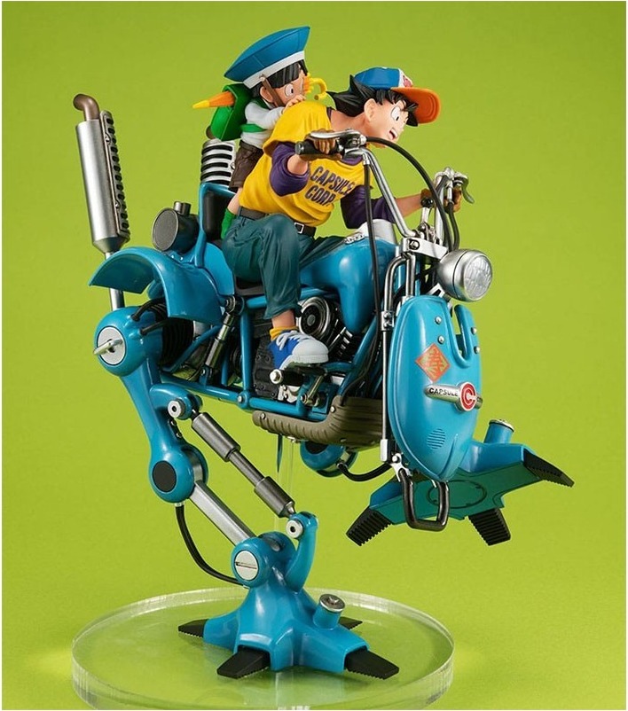 Dragon Ball Z - Figurine Son Goku & Son Gohan - Desktop Real McCoy  -  DRAGON BALL Z