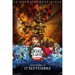 Affiche de Cinéma - Demon Slayer la Forteresse Infinie  - POSTERS & AFFICHES