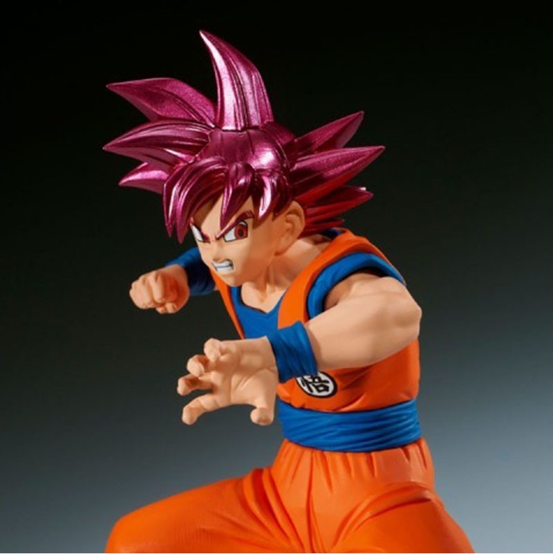Dragon Ball Z - Figurine Son Goku super Saiyan God - Match Makers  -  DRAGON BALL Z