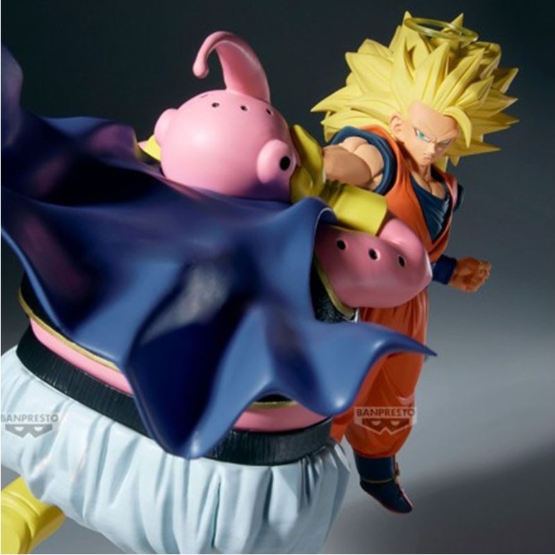 Dragon Ball Z - Set 2 figurines Goku SSJ3 vs Majin Buu Match Makers  -  DRAGON BALL Z