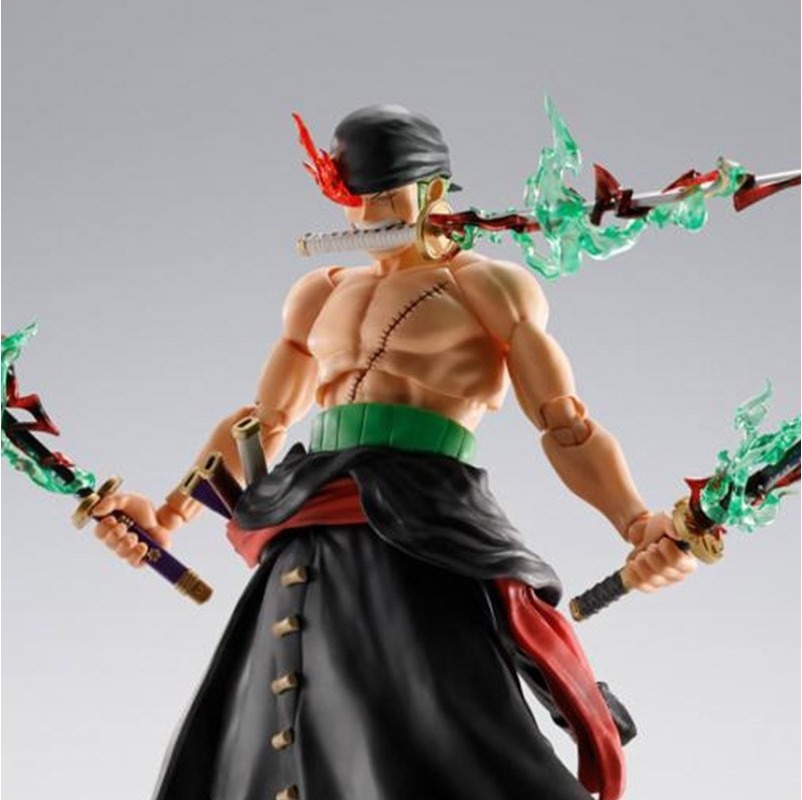 One Piece - Figurine Roronoa Zoro - The King of the Hell SH Figuarts  -  ONE PIECE