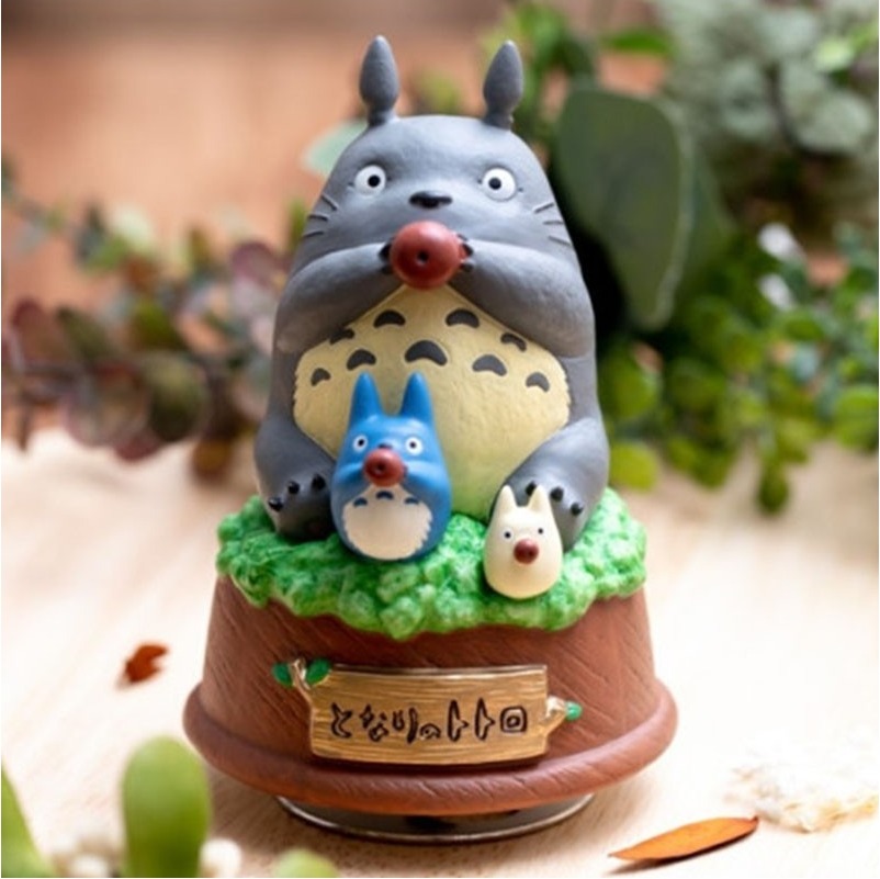 Mon Voisin Totoro - Statue Musicale Totoro joue de l'ocarina  -  TOTORO - GHIBLI