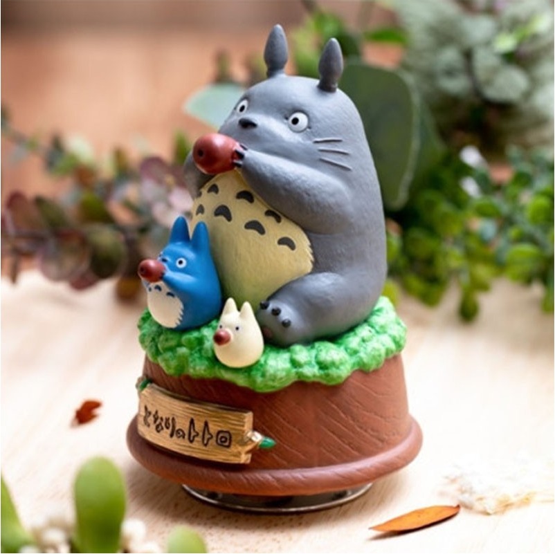 Mon Voisin Totoro - Statue Musicale Totoro joue de l'ocarina  -  TOTORO - GHIBLI