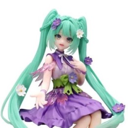 Figurine Hatsune Miku - Flower Fairy Cosmo Purple  - AUTRES FIGURINES
