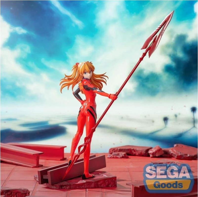 Evangelion - Figurine Asuka Langley Spear of Cassius - Luminasta  - EVANGELION