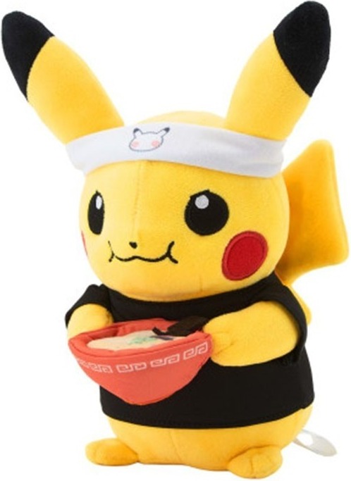 Pokémon - Peluche Pikachu Ramen - Pokémon Center Exclu  -  MARIO BROS & CO