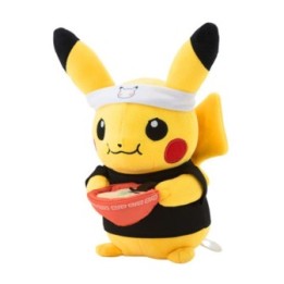 Pokémon - Peluche Pikachu Ramen - Pokémon Center Exclu  -  MARIO BROS & CO