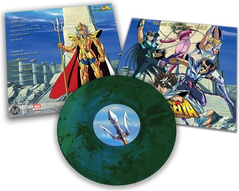 Saint Seiya - Disque vinyle OST Vol.7 Arc Poseidon  - VINYLE MANGA & JEUX VIDEO