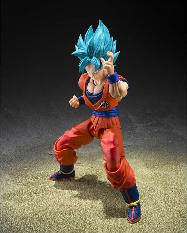 Dragon Ball Super - Figurine Son Goku Blue Power - s.h.figuarts  -  DRAGON BALL Z