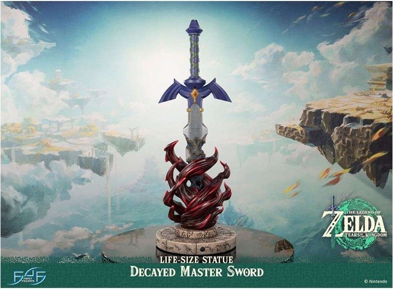 The Legend of Zelda - Statuette 1/1 Decayed Master Sword - F4F  - ZELDA
