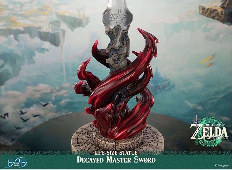The Legend of Zelda - Statuette 1/1 Decayed Master Sword - F4F  - ZELDA