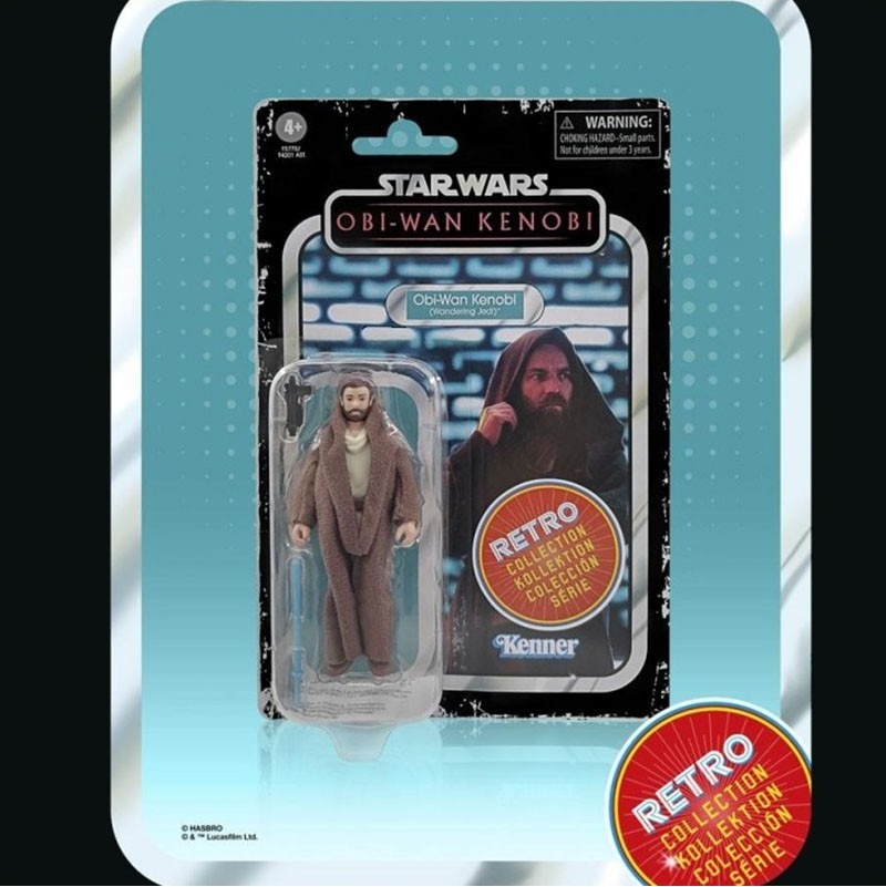 Star Wars - Figurine Obi-Wan Kenobi - Retro Collection  - CINÉMA & SÉRIES TV