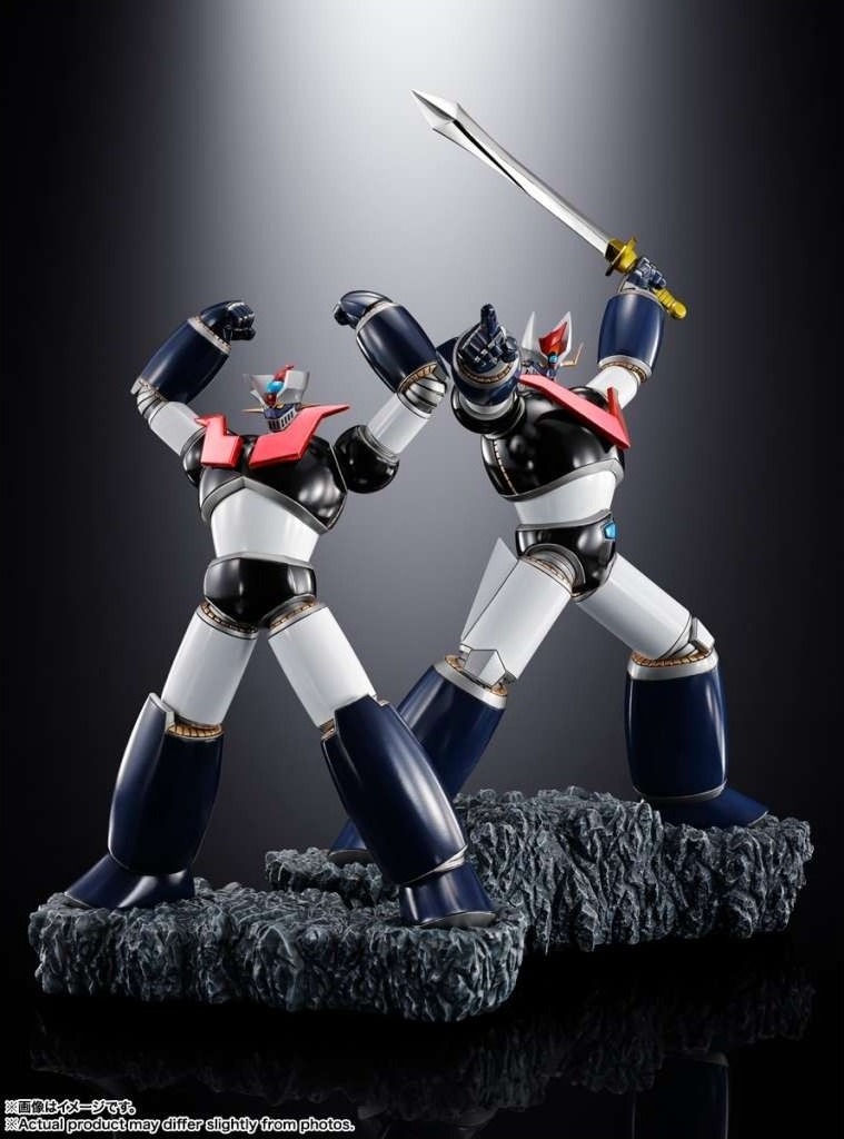 Mazinger - Figurines Double Mazingers - Figuarts Zero Touche Métallique  - GOLDORAK