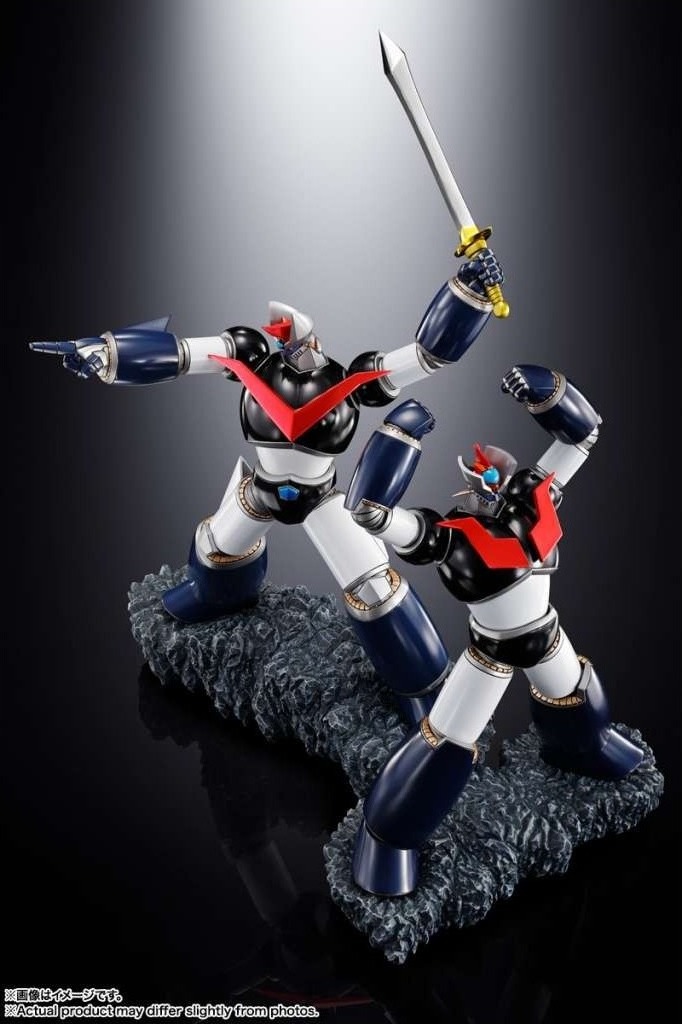 Mazinger - Figurines Double Mazingers - Figuarts Zero Touche Métallique  - GOLDORAK