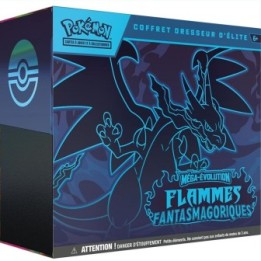 Pokémon - ETB Coffret Dresseur d'Elite - ME02 Méga-Évolutions - Flammes Fantasmagoriques  - Cartes à collectionner