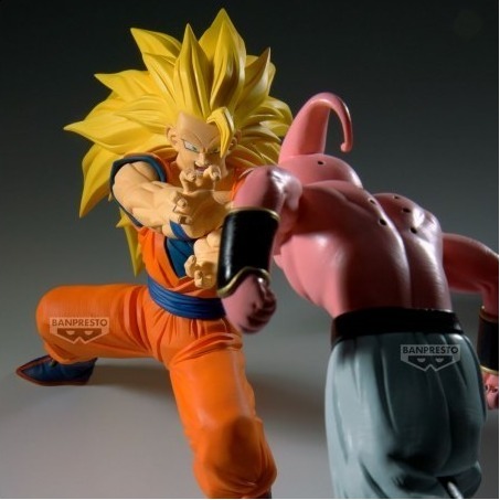 Dragon Ball Z - Set 2 figurines Goku SSJ3 vs Majin Buu Kid - Match Makers  -  DRAGON BALL Z
