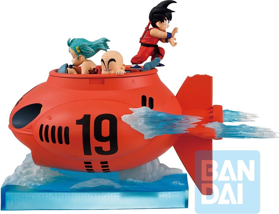 Dragon Ball - Figurine Goku & Krillin & Bulma - Red Ribbon Army Ichibansho  -  DRAGON BALL Z