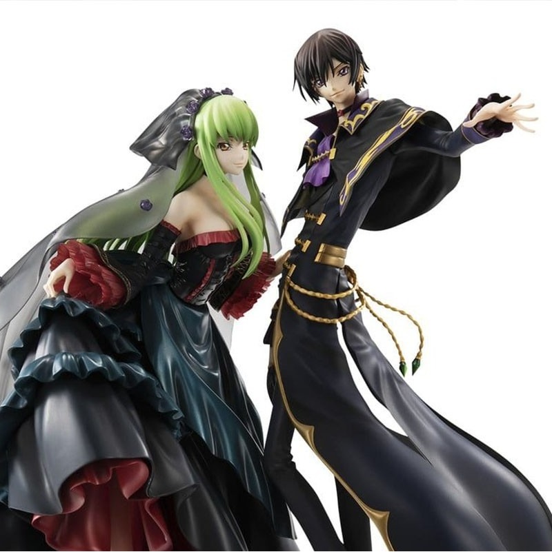 Code Geass - Figurines Lelouch & C.C - 20th Anniversary  - AUTRES FIGURINES