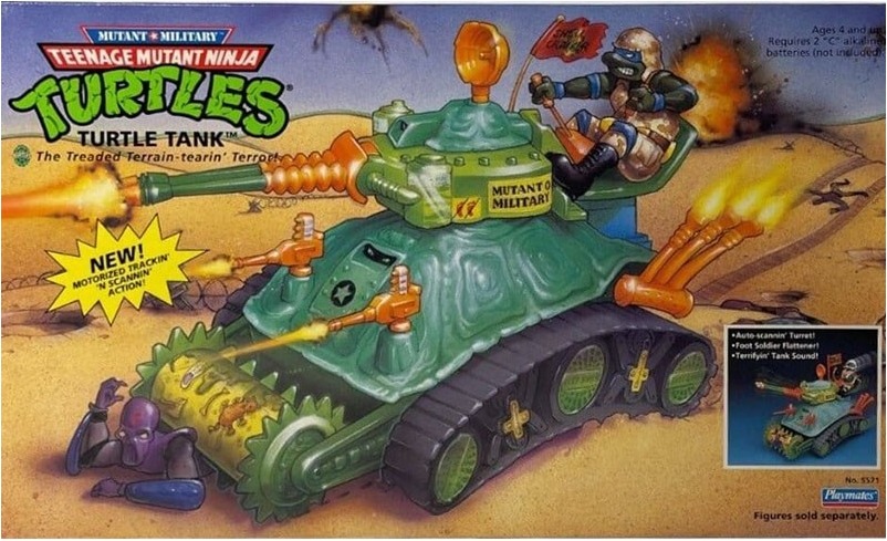 Les Tortues Ninja - Véhicule Turtles Tank  - CINÉMA & SÉRIES TV