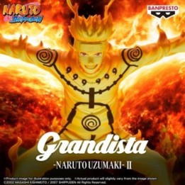 Naruto Shippuden - Figurine Naruto Chakra - Grandista  -  NARUTO