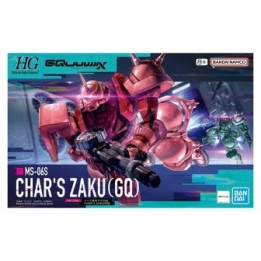 Gundam GQuuuuuuX - Char's Zaku HG 1/144  -  GUNDAM