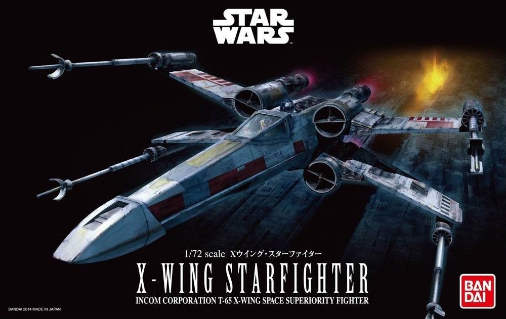 Star Wars - Maquette X-Wing Starfighter 1/72  - CINÉMA & SÉRIES TV