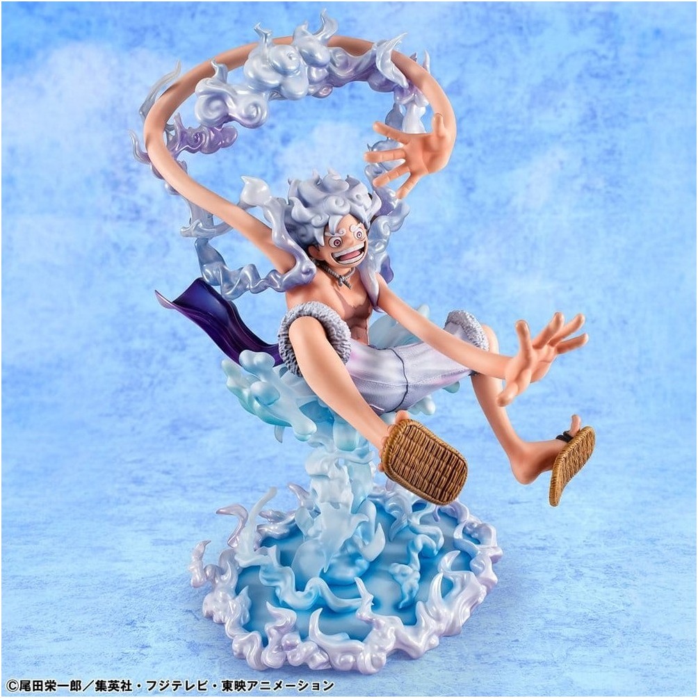 One Piece - Figurine Monkey D. Luffy Gear 5 - P.O.P Evolutionary History  -  ONE PIECE