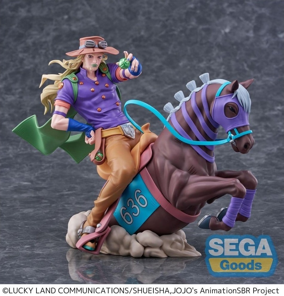 JoJo's Bizarre Adventure: Steel Ball Run - figurine Gyro Zeppeli  - AUTRES FIGURINES