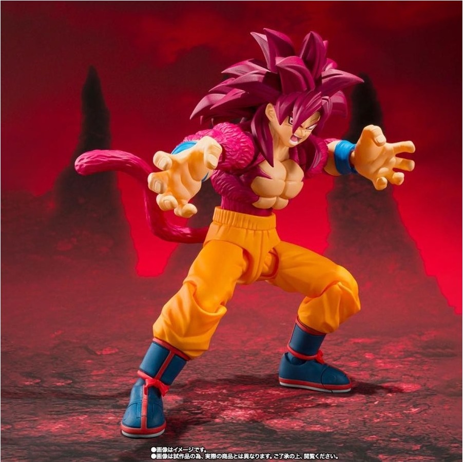 Dragon Ball Daima - Figurine Son Goku SSJ4 - SH Figuarts  -  DRAGON BALL Z