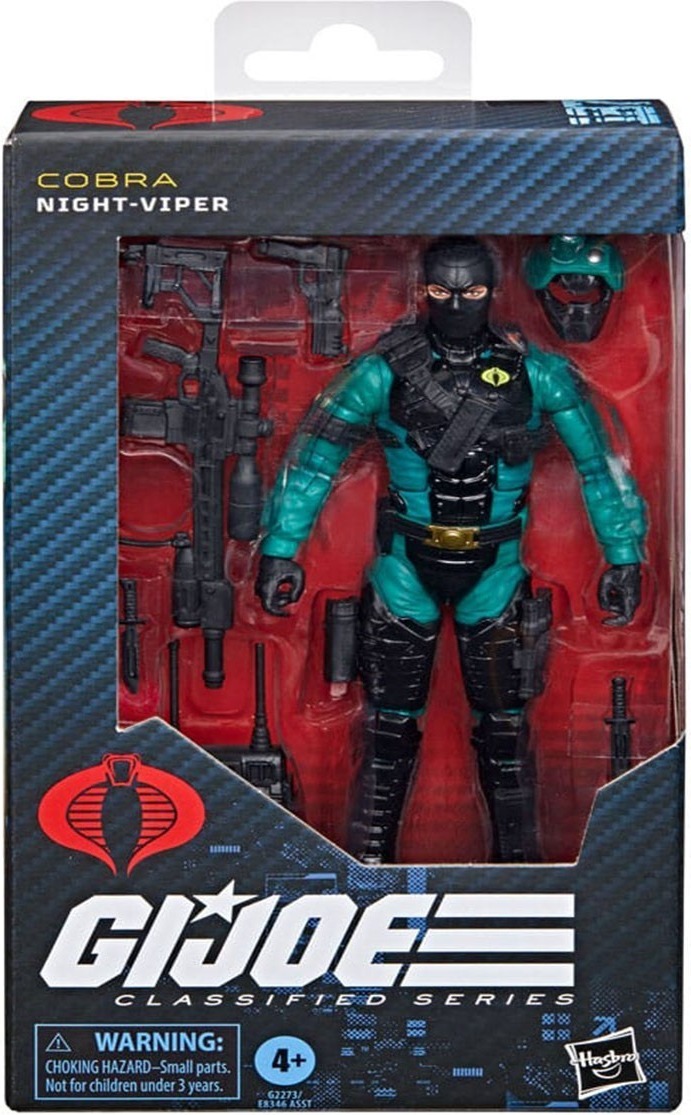 G.I. Joe - Figurine Night-Viper - Classified Series  - AUTRES FIGURINES