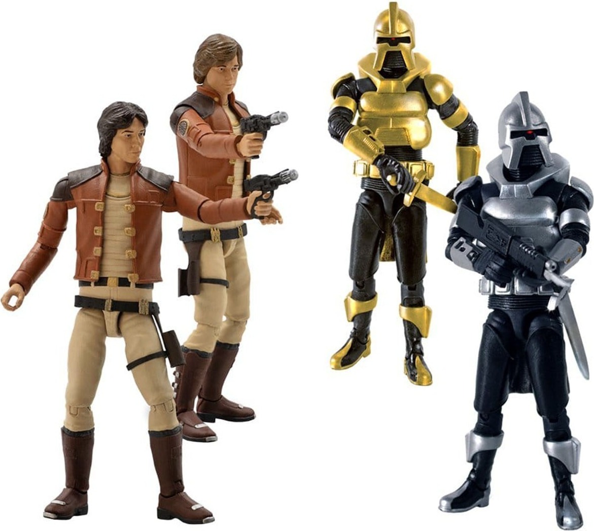 Battlestar Galactica - Set 4 figurines  - CINÉMA & SÉRIES TV