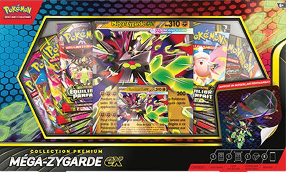 Pokémon - Coffret Premium - Mega-zygarde Ex  - Cartes à collectionner