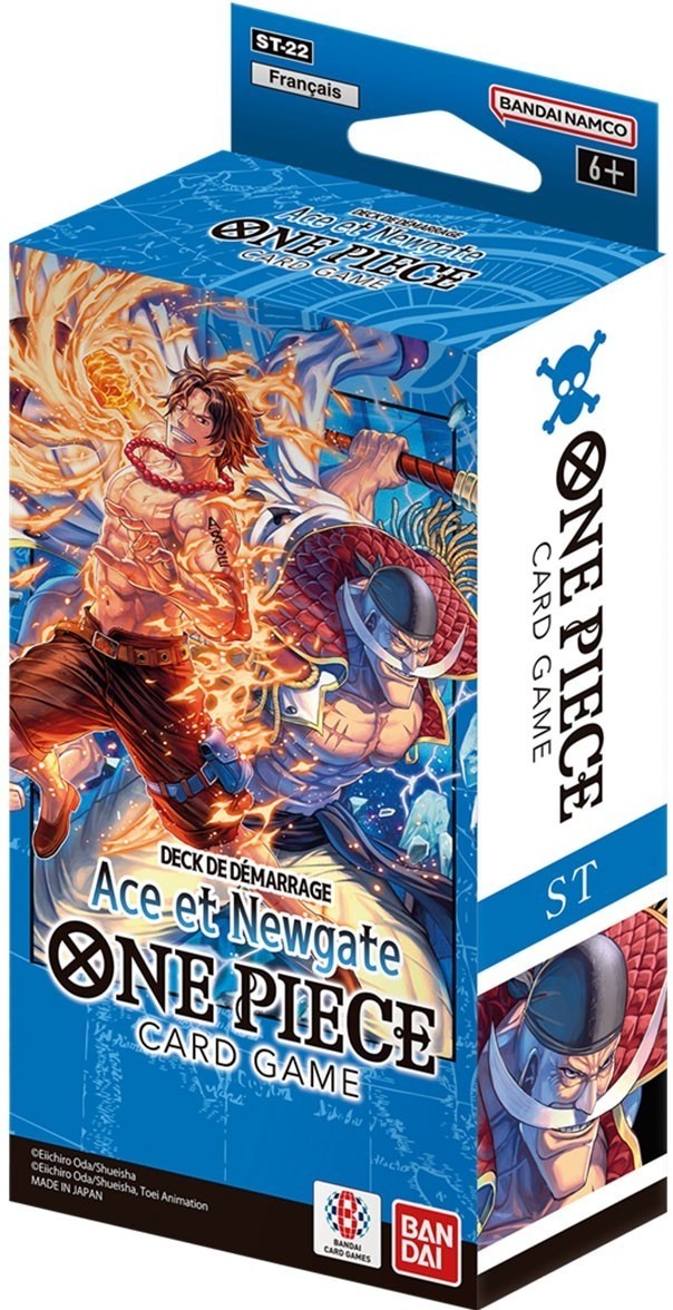 One Piece - Deck ST22 Ace & Edward Newgate - Version Française  - Cartes à collectionner