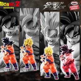 Dragon Ball Z - Set 4 Figurines Son Goku - Spiritflicks 01  -  DRAGON BALL Z