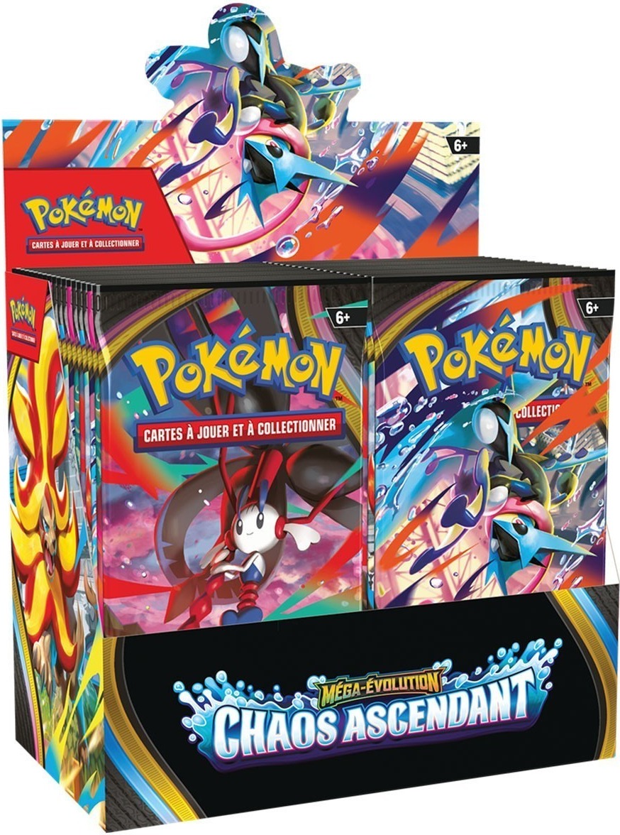 Pokémon - Display 36 Boosters ME04 Chaos Ascendant VF  - Cartes à collectionner