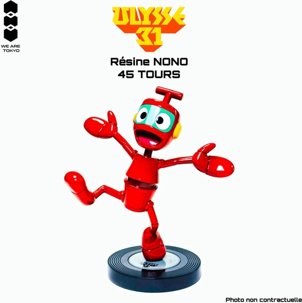 Ulysse 31 - Figurine résine Nono - Finition Métal  - AUTRES FIGURINES
