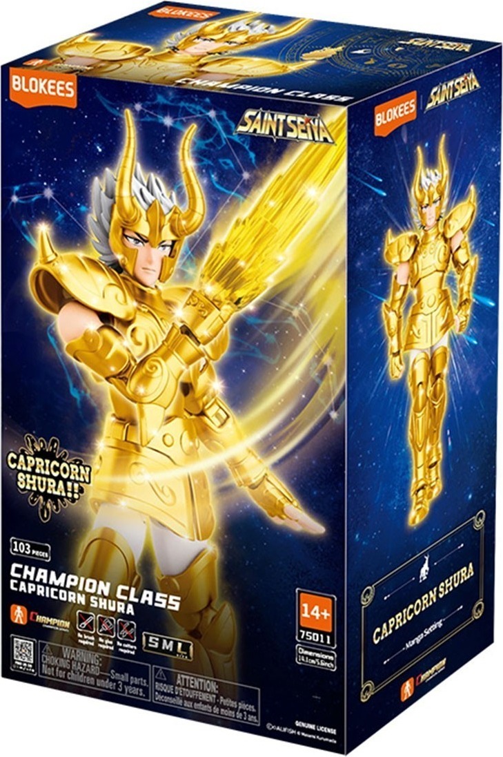 Saint Seiya - Maquette Blokees Shura du Capricorne - Champion Class  -  SAINT SEIYA